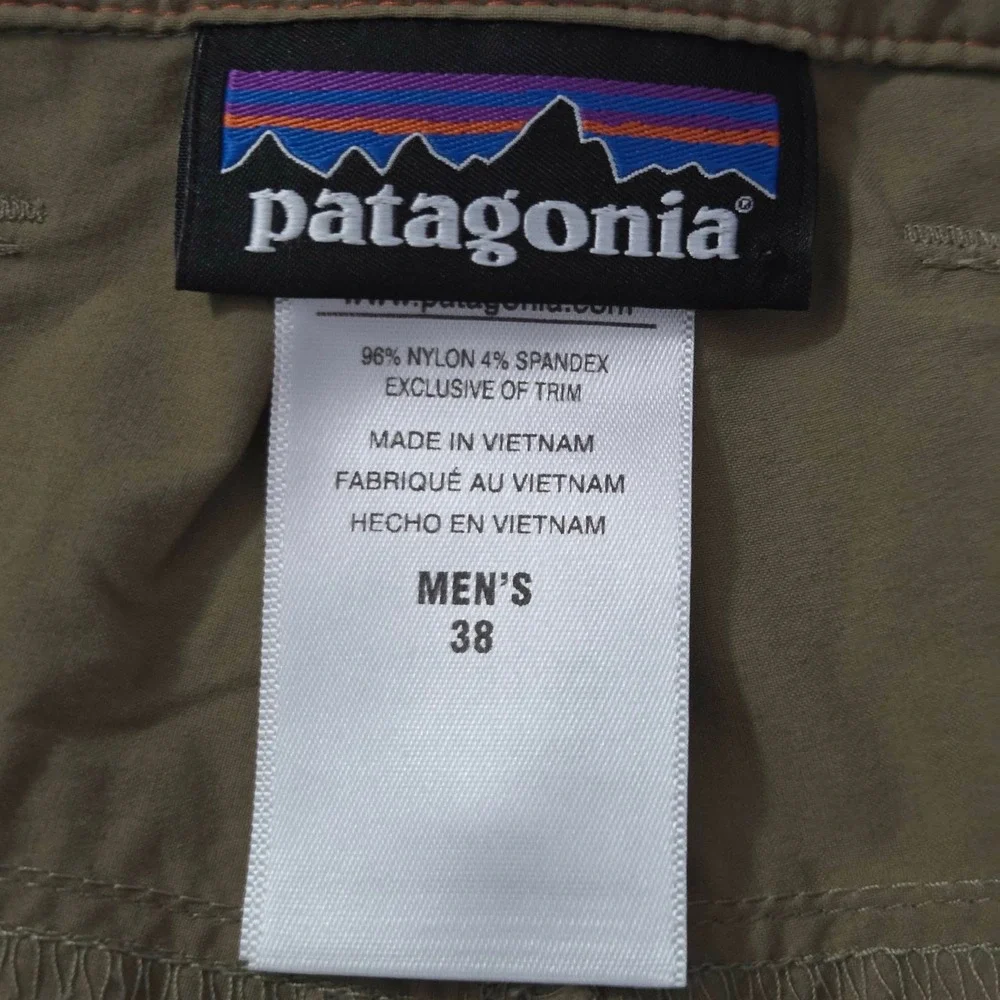 Patagonia Quandary Hiking Pants‎ Mens 38 Tan Gorpcore Tech  STY55180